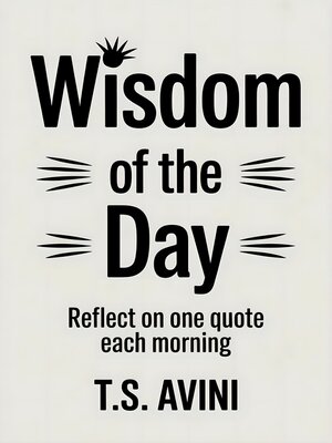 cover image of Wisdom of the Day